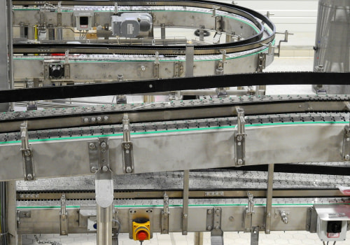 What are industrial conveyor belts made of?